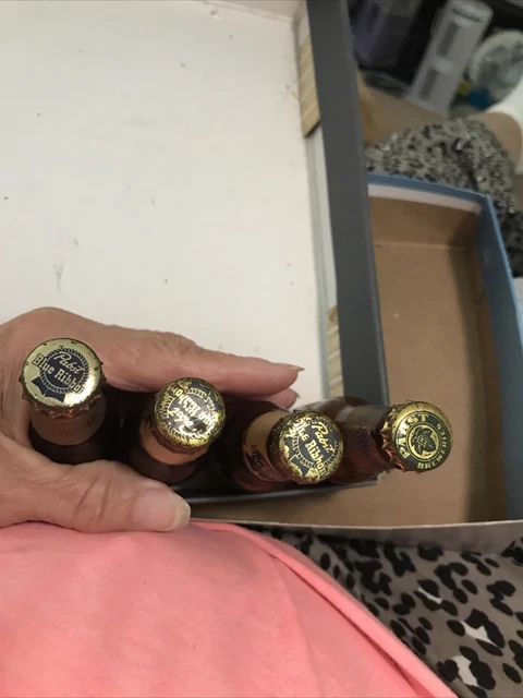 Mini Beer Bottles. Pabst Blue Ribbon 5