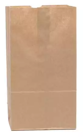 GRAINGER APPROVED 18412 Grocery Bag,Brown,PK500 2