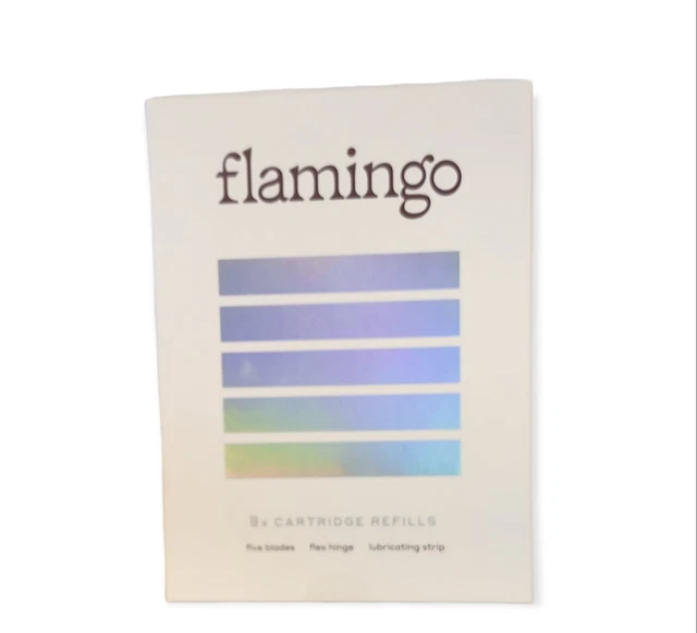 Cartuchos Flamingo 8x de Harry's Inc. 5 cuchillas cartuchos sellados en caja