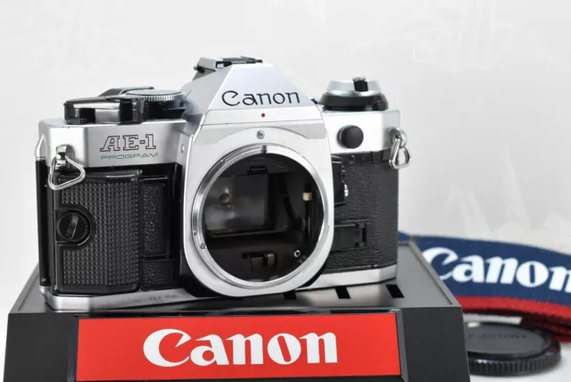 [MINT] Programa Canon AE-1 SLR Cuerpo de cámara de película de 35 mm Solo...