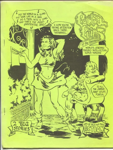 Portia Prinz of The Glamazons #1 1976-1st issue-1st printing-Richard Howell-F...