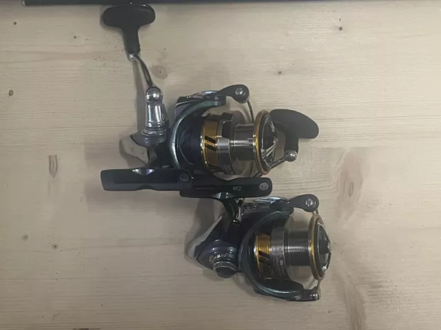 2X Stationärrolle Spinnrolle Daiwa Regal LT 3000 D-C