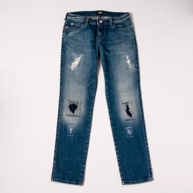 Pantaloni Blu Jeans (Tg: 10A/12A/14A/16A) "Armani Junior" 6Y3J22 3D0Az (-50%)