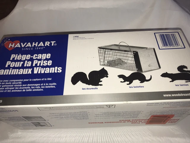 HAVAHART Trap 16" Wire Cage CHIPMUNKS Squirrel Moles Rat Model #0745