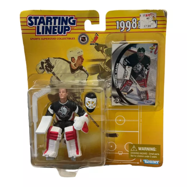 1998 Starting Lineup NHL Dominik Hasek Buffalo Sabres Action Figure