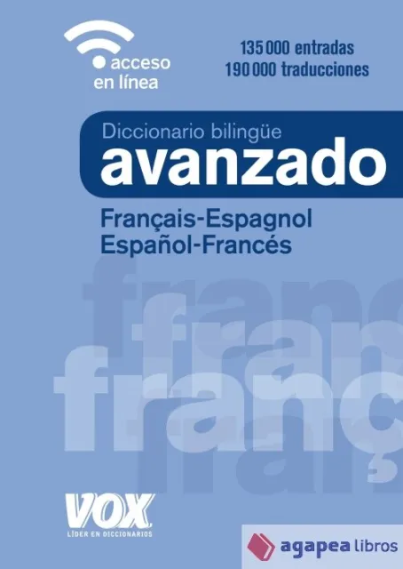 Diccionario Avanzado Français-Espagnol / Español-Francés. NUEVO. ENVÍO URGENTE