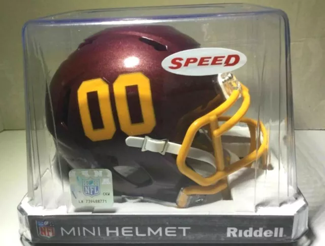 Washington Football Team 2020 Nfl Riddell Mini Speed Helmet Limited Edition