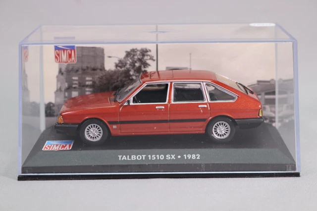 LK312 Altaya 1/43 1:43 Simca 1510 SX 1982 brique Les belles années Simca 69