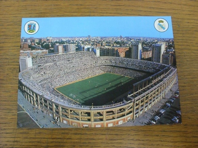 So what did Spain's largest stadiums look like 50 years ago? Real Madrid's Estadio Santiago Bernabéu. #EstadiosEspaña1970