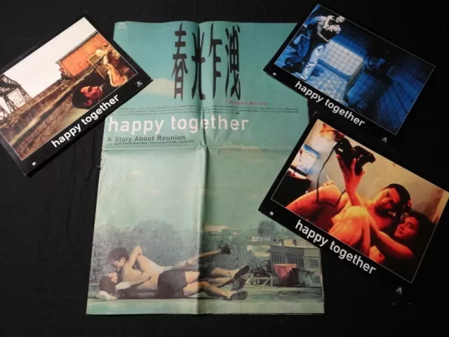 Wong Kar-wai Happy Together Chun guang zha xie  rare dossier presse cinema geant