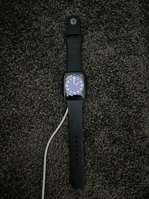 Se space gray aluminum case black sport band 44mm deals