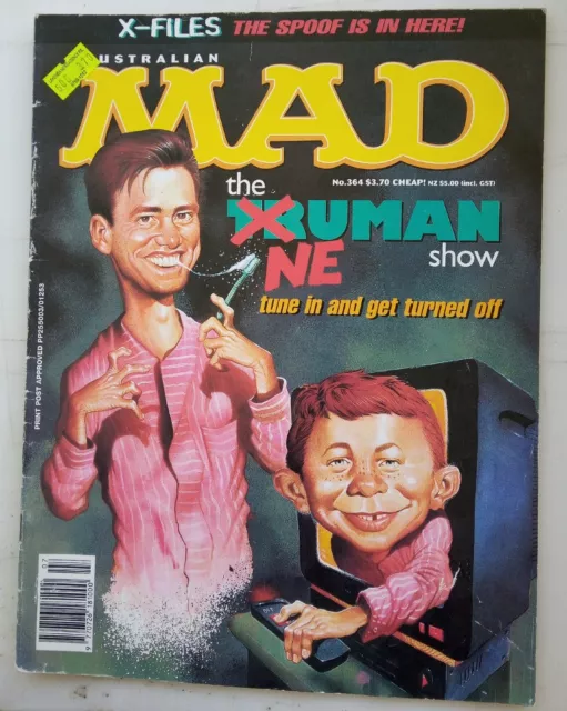 Australian MAD 1998 Number 364 Collectable Humour Humor Magazine Near Mint