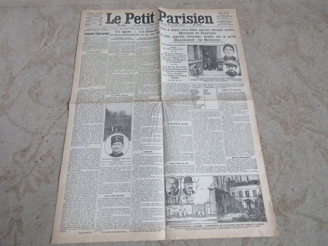 Journal D'époque Rare – Le Petit Parisien N°23831 – 22 Août 1942 – Collaboration
