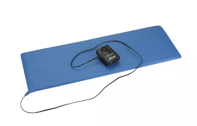 Drive Medical 13609 Pressure Sensitive Bed Chair Patient Alarm With Reset Button
