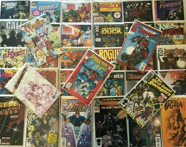 35 All Marvel #1 Issues/Warlock & Infinity Watch/Spider-Man 2099/Runaways/Cage