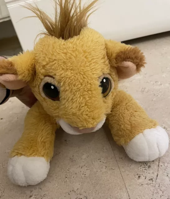 König der Löwen Simba Plüschtier Kuscheltier Mattel 1993 Disney vintage