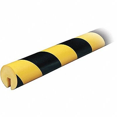 Edge Guard: No Adhesive/Pressure Fit, 1 5/8 in Overall Wd, 196 7/8 in Overall