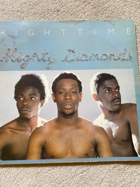 Mighty Diamonds - Right Time LP - vgc+ - Gatefold - Virgin 1976 1st issue