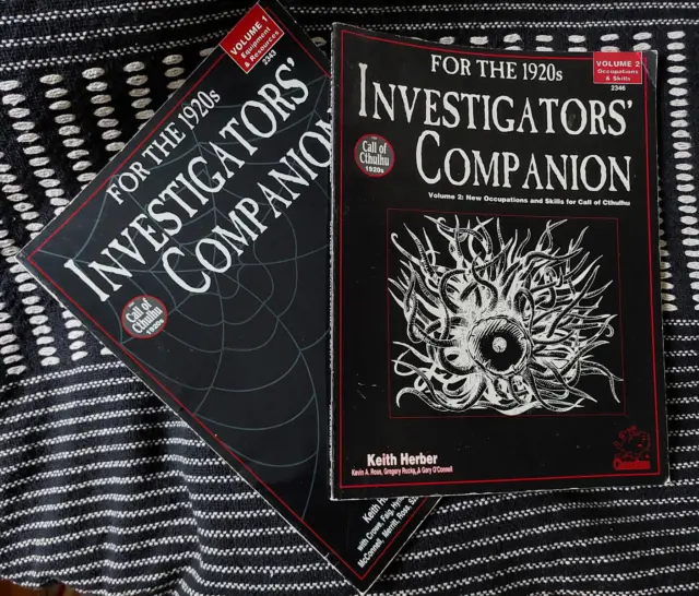 Chaosium Inc. - Call of Cthulhu - Investigators' Compendium I + II  - englisch