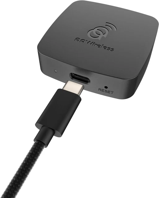 AAWireless 2023 - Wireless Android Auto Dongle - Bluetooth, verbindet sich mit Android -