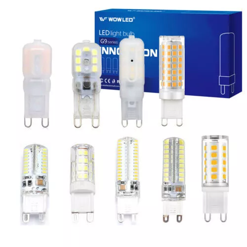 WOW - 5X 10X G9 3W 5W 6W 8W LED Capsule Bulb Light Lamp Replace Halogen 220-240V