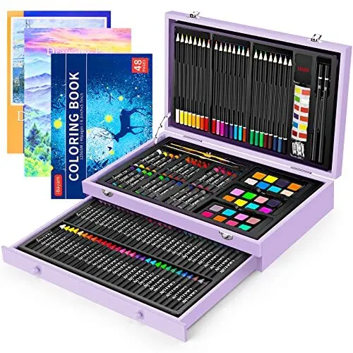 Drawing Art Kit for Kids Ages 8-12 Art Set Supplies Includes