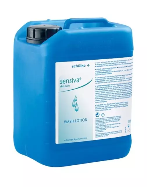 Schülke Sensiva Wash Lotion 5 Liter Waschlotion Cremeseife Handwaschlotion