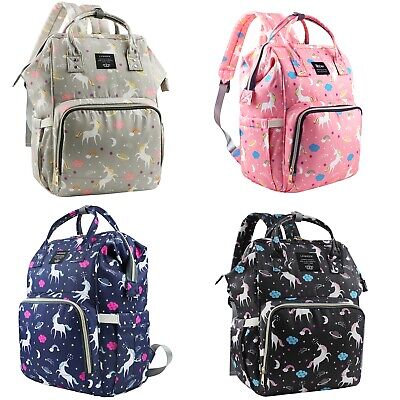 LEQUEEN High Quality Baby Diaper Bag Baby Nappy Mommy Maternity Backpack