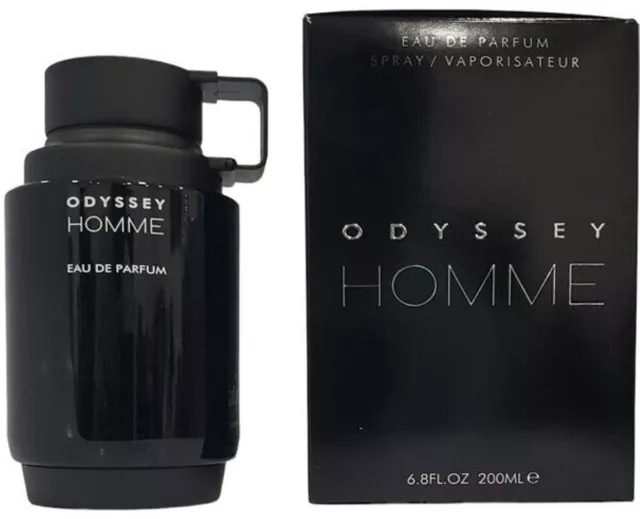 Odyssey Homme by Armaf 6.7 / 6.8 oz EDP Cologne for Men New in Box