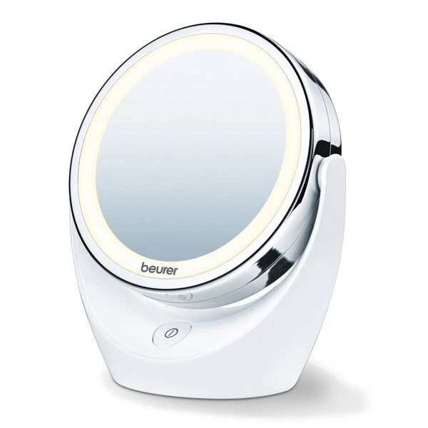 Beurer BS 49 Beleuchteter Kosmetikspiegel Beautyspiegel Spiegel 3 Batterien