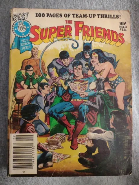 Best Of Dc Blue Ribbon Digest #3, Super Friends, 1980