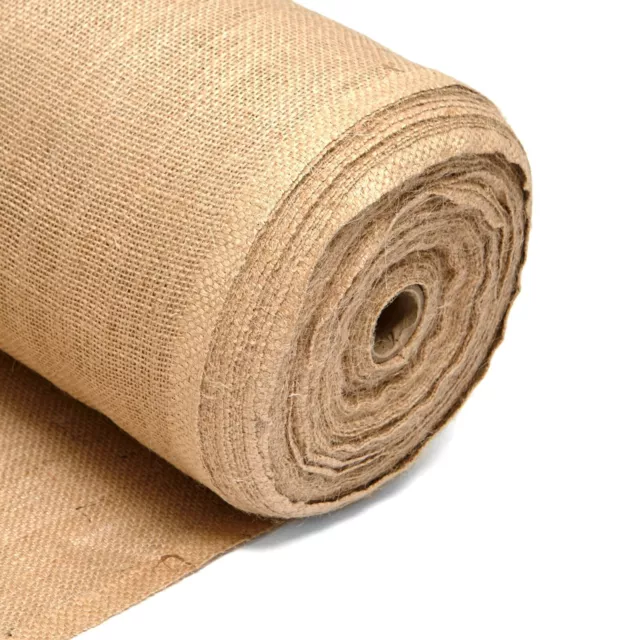 Hessian Fabric Woven Natural Jute Burlap Garden Craft Sack Upholstery 40" 54" 72