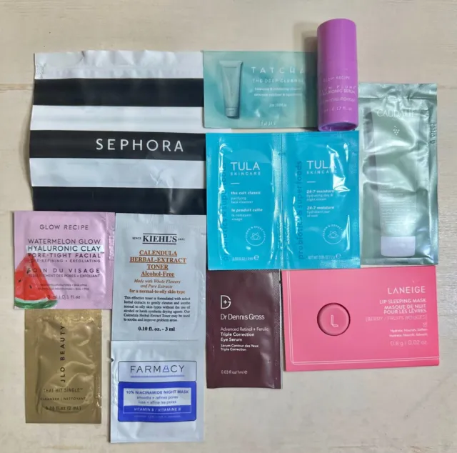 Sephora Skincare Samples Lot of 10