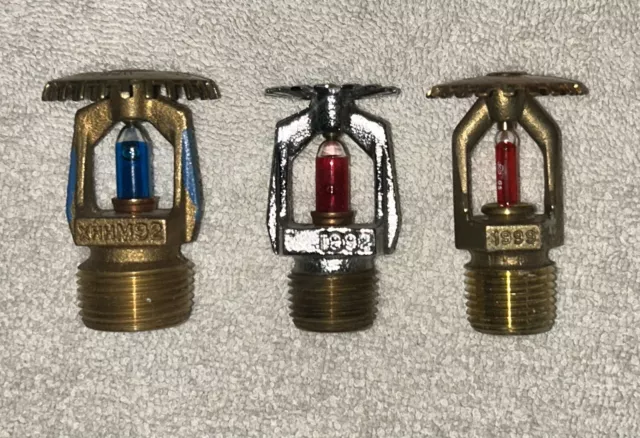 Vintage NOS 1992 1993 1999 Sprinkler Heads-Viking-Model M & 589A-Victaulic V27
