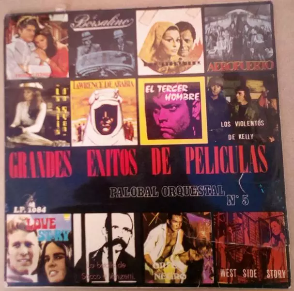 Grandes Exitos De Peliculas vinilo 12"