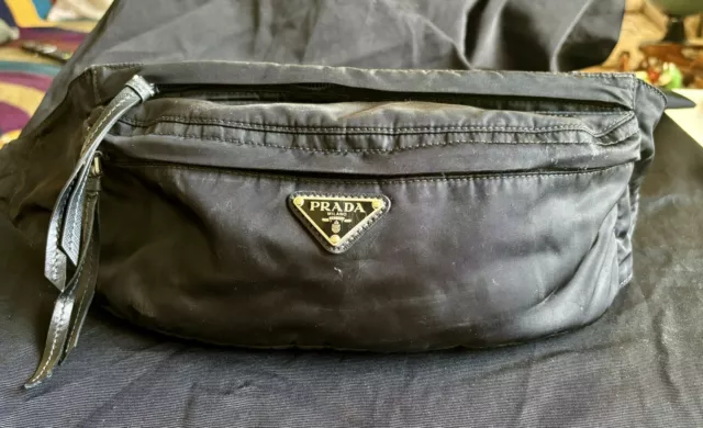 Vintage prada bum bag sale
