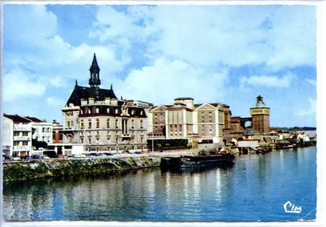CP 91 ESSONNE - Corbeil - Bords de Seine - La Mairie et les Moulins
