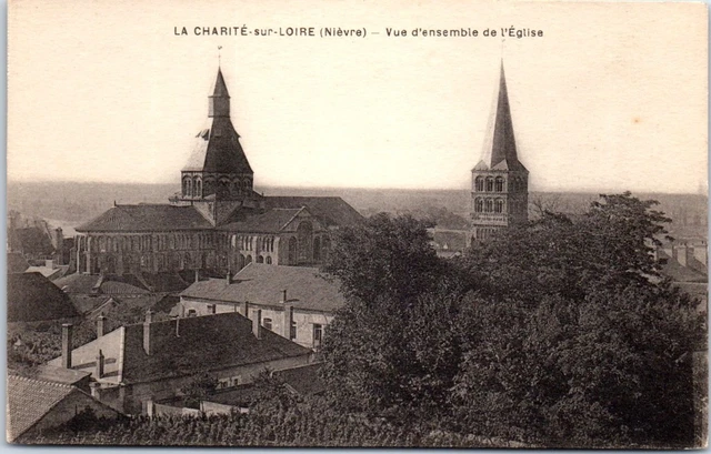 58 LA CHARITE SUR LOIRE  carte postale ancienne [JR07975]