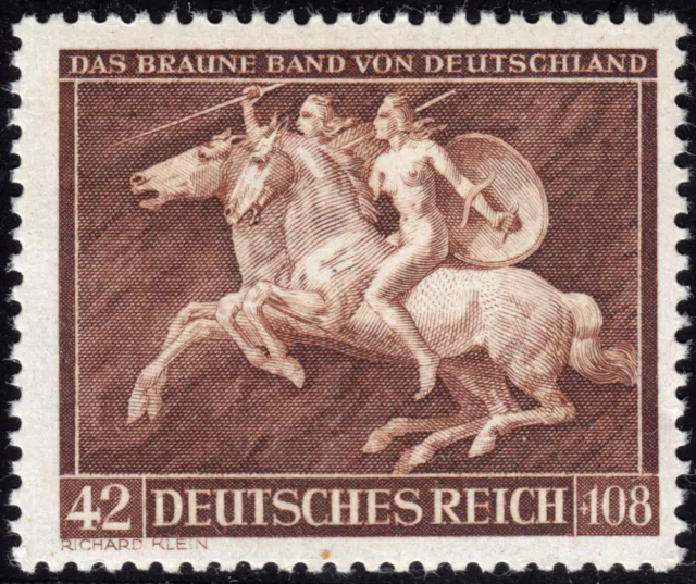 Deutsches Reich 780 ** Das braune Band 1941, postfrisch