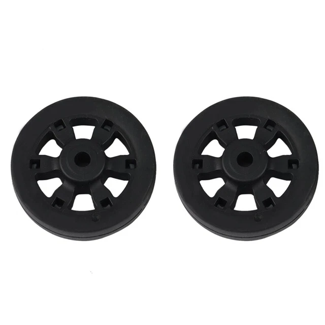 20ft Suitcase Pulley Rollers Mute Wheel Wear-Resistant Parts Repair 55X12mm R5E2 2