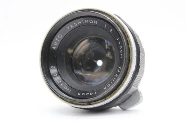 Yashica Auto Yashinon 5cm F2 M42 mount lens
