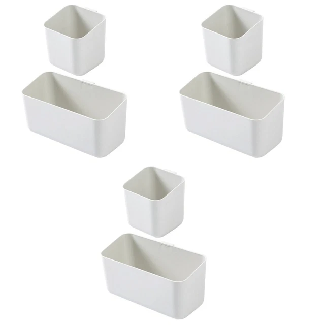 6 pz Organizer bagno da appendere supporto da parete contenitore da appendere