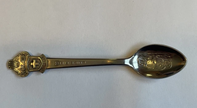 Vintage Rolex Bucherer Watches LUCERNE Silver Spoon BUCHERER SWITZERLAND CB