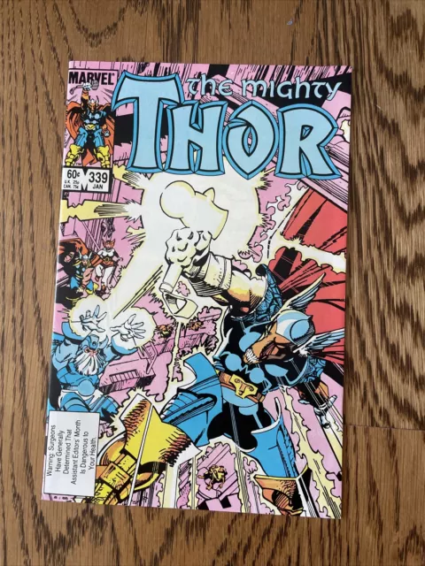 The Mighty Thor #339 (Marvel 1984)1st App of  Stormbreaker 3rd Beta Ray Bill NM-