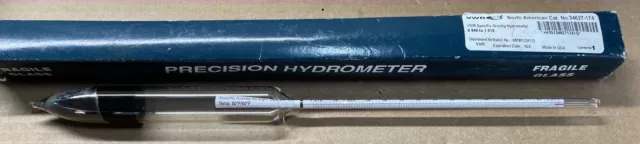 VWR Specific Gravity Hydrometer, 0.940-1.010, 34627-174