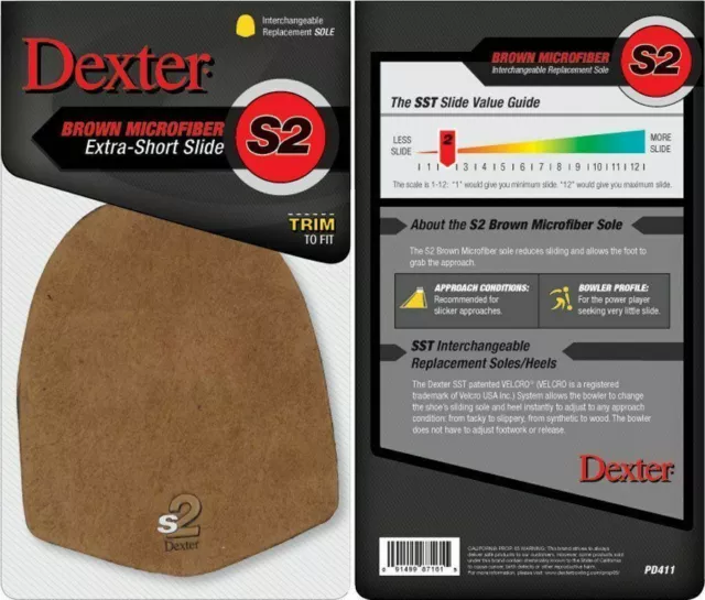 New Dexter SST Replacement Slide Sole S2, S3, S4, S5, S6, S7, S8, S9 S10 S11 S12 2