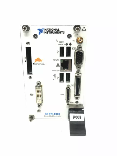 National Instruments NI PXI-8106 2.16 GHz Dual-Core PXI Embedded Controller