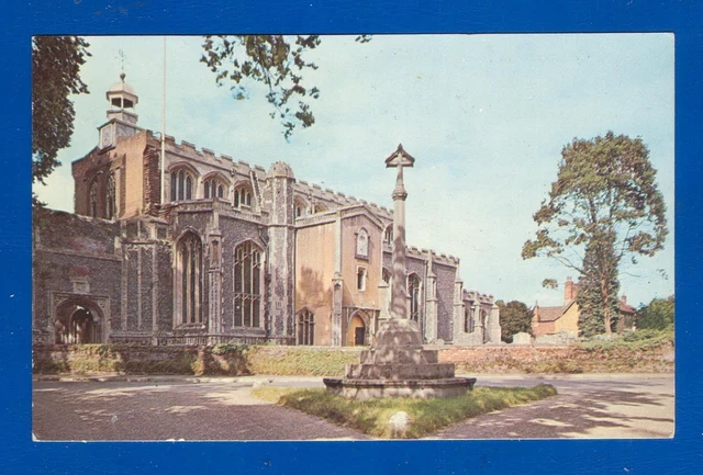 Postcard Church of St Mary The Virgin, East Bergholt, Suffolk