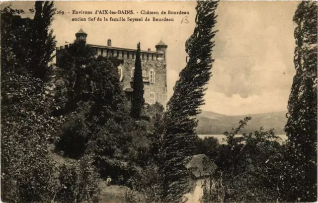 CPA AK Env. d'AIX-les-BAINS Chateau de Bourdeau (682032)