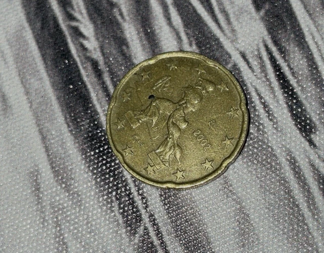 PIÈCE DE 20 centimes d’euros TRES RARE Italie 2002 EUR 1.500,00